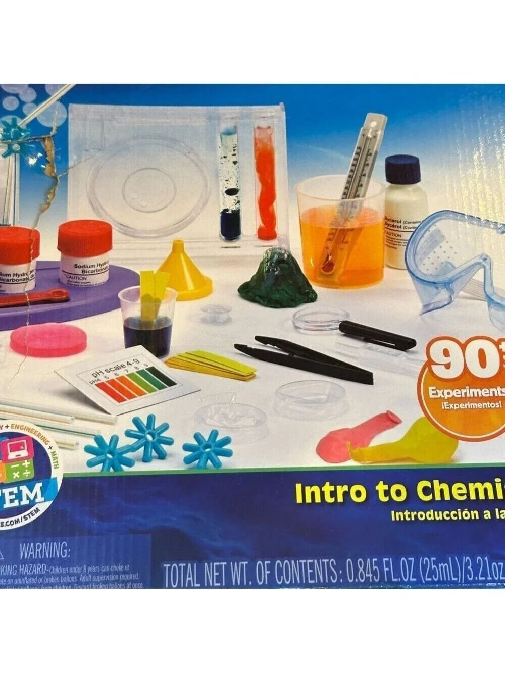 Edu-Science Lab Intro Chemistry STEM Kit Toys R Us READ Sealed 90+ Experiments